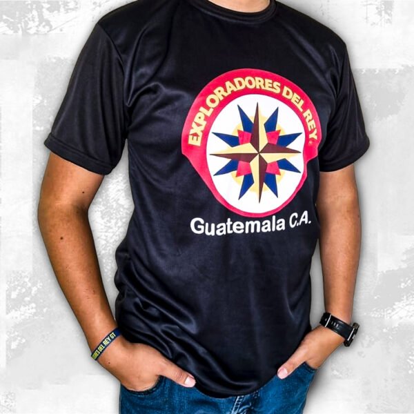 Playera ER en Negro - Imagen 3